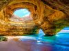 #2: Benagil Sea Cave <br> <span style="color: #bf1e2e">Algarve, Portugal</span>