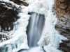 Frozen Waterfall near Canmore, Alberta