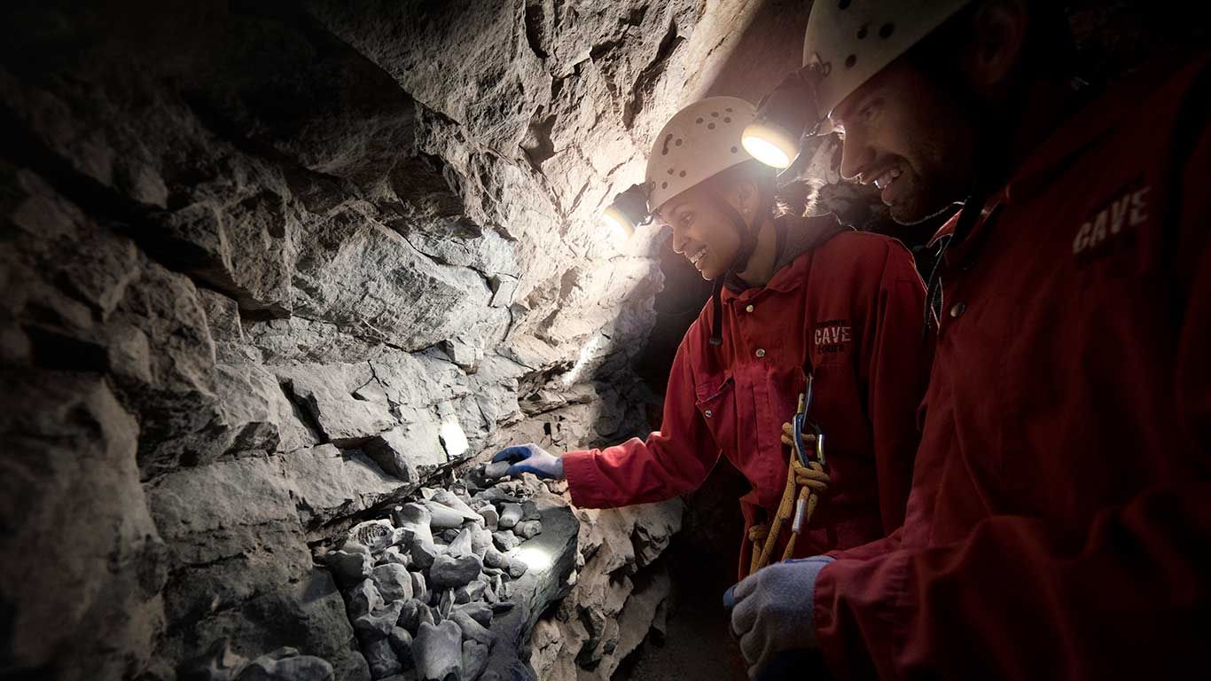 cave tour banff